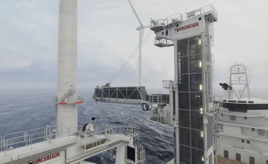 Edda Wind repeat order confirms MacGregor as offshore wind service vessel technology of choice
